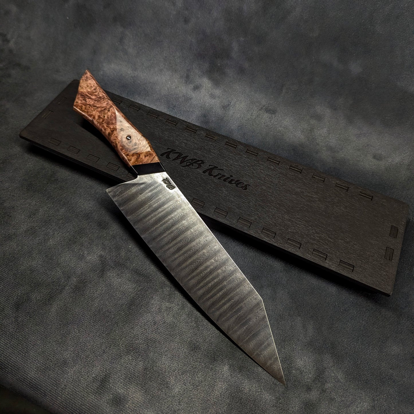 225 mm Mosaik-Santoku